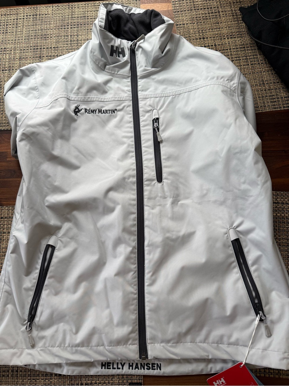 Helly Hansen White Women's Ski Shell Jacket with Black Accents